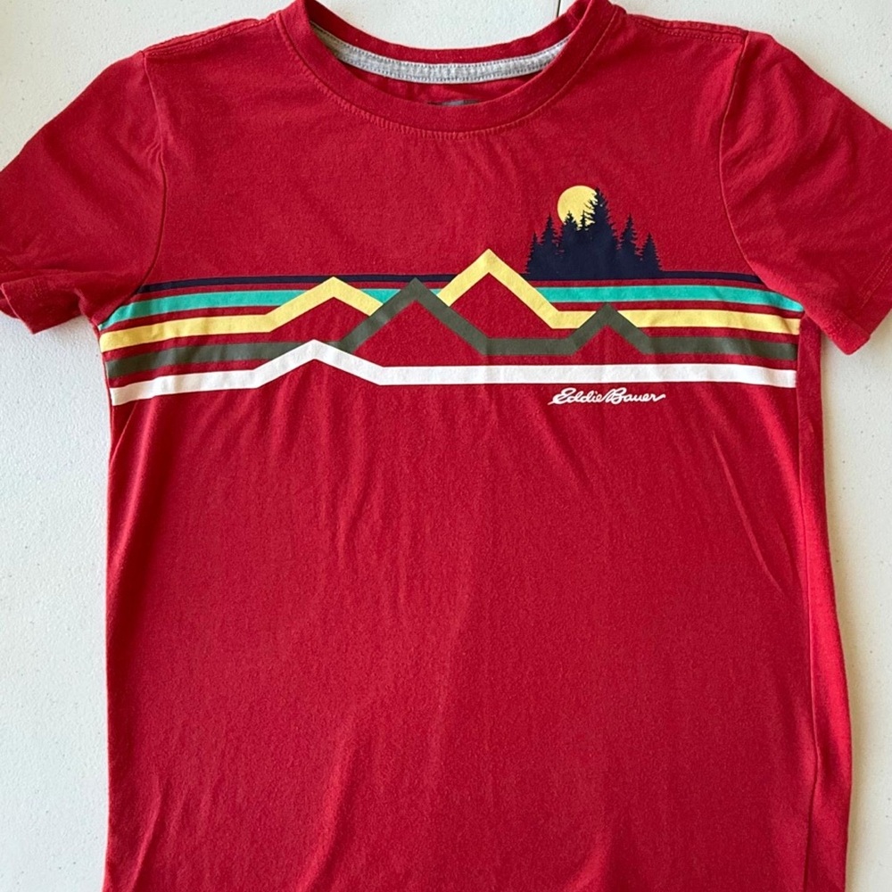 Eddie Bauer Kids Red Mountain Tee